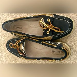 Sperry top sider leopard Summer shoes